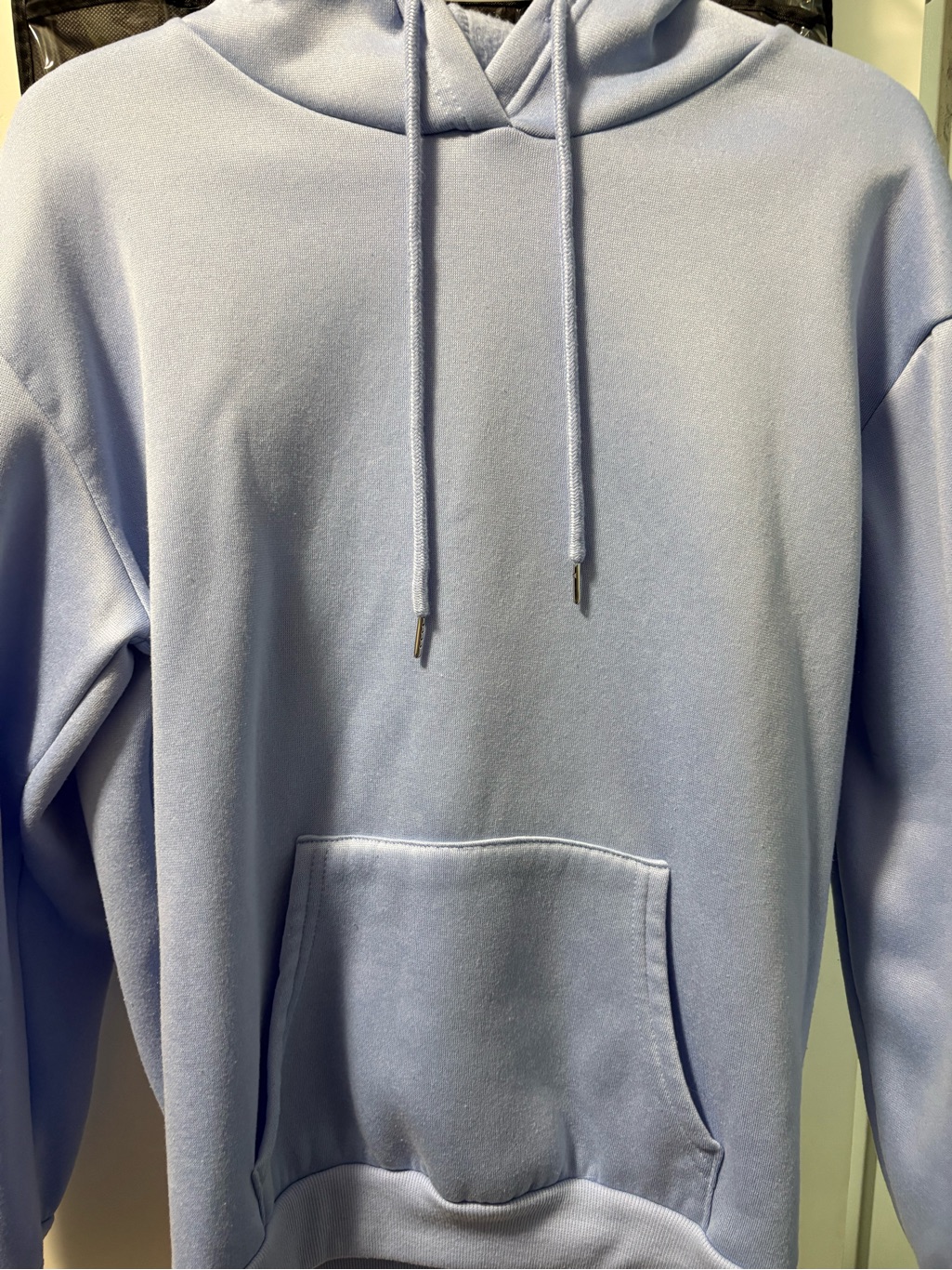 Women Light Lavender Hoodie Sweatshirt Faith Over Fear